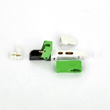50PCS SC APC Quick Connector Fiber Optic Fast Connector Embedded SC Connector for High-Speed Internet and Cable TV
