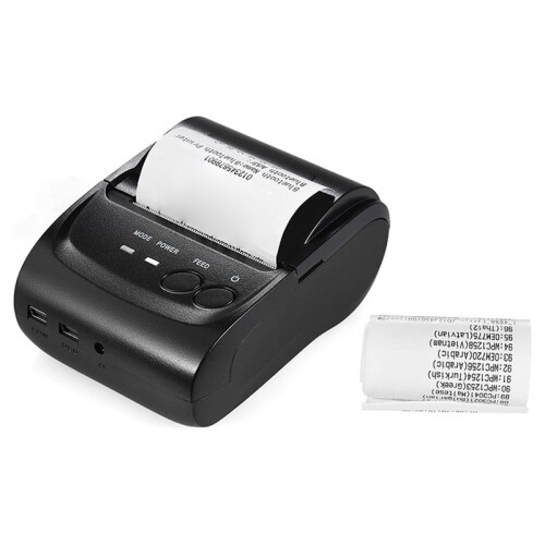 Wireless Printer for , POS-5802DD  Portable Wireless USB Thermal Printer Receipt Ticket POS Printing US Plug 2