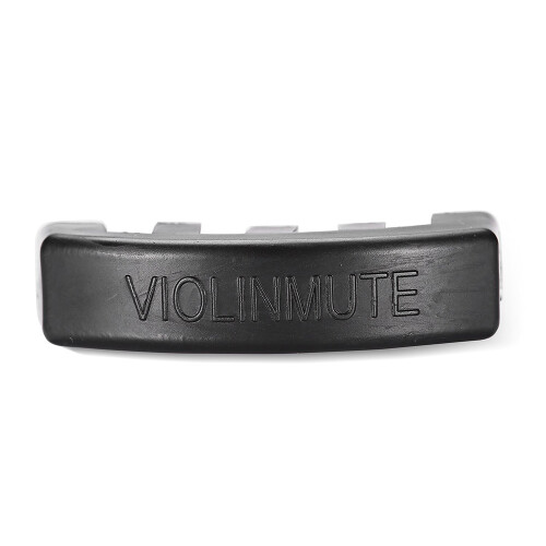 Rubber 4/4 Violin Practice Mute with 5 Prongs, Compact Black 1
