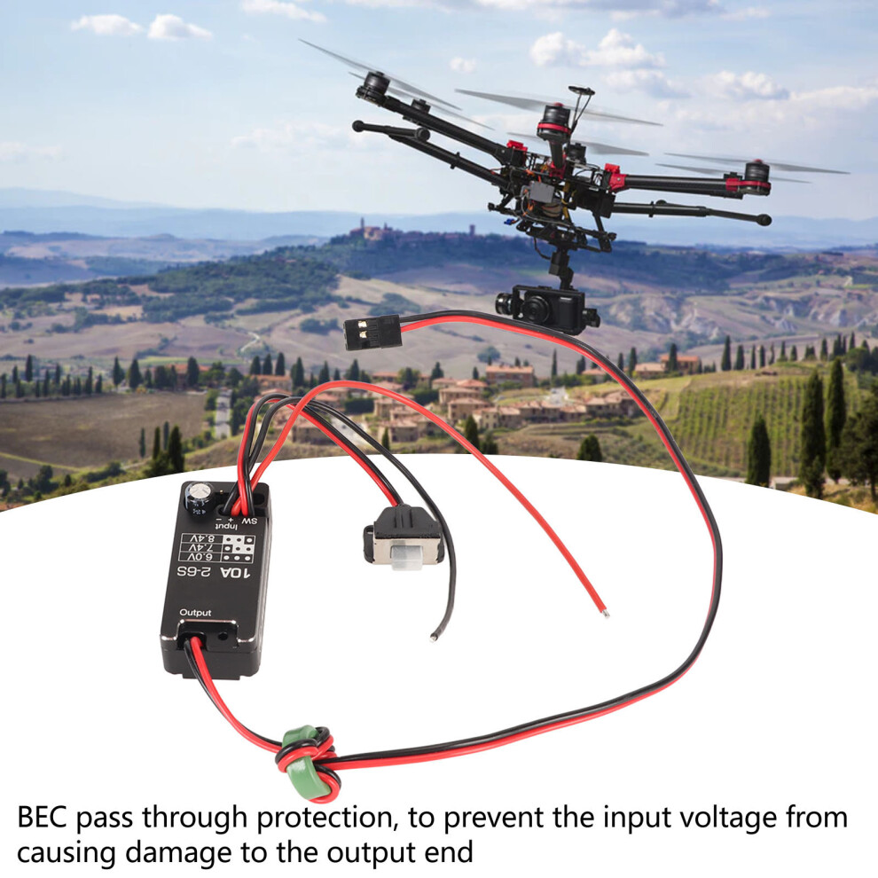 Ubec Bec 10A Adjustable 6V 7.4V 8.4V Waterproof 7340572889744