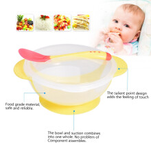 Kids Suction Bowl with Lid and Spoon