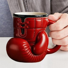 Caneca de Luva de Boxe com Tema Esportivo, Caneca de Café Engraçada, Recipiente Portátil para Cozinha e Mesa, Xícara de Café para Casa