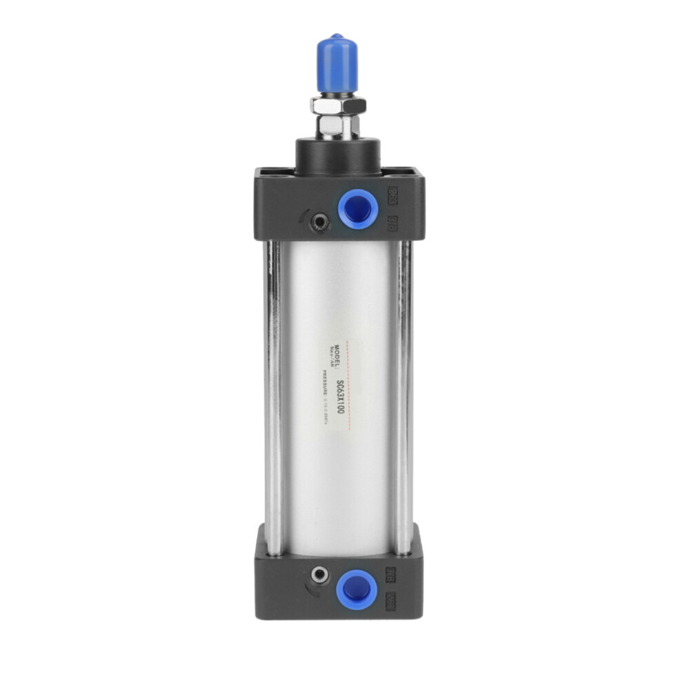 100mm Stroke 63mm Bore Pneumatic Ram