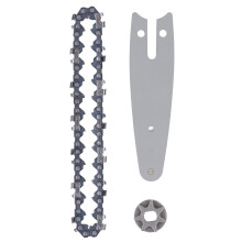 Pláta Treorach Slabhra agus Tacar Spriocdáin Slabhra Cruach 129mm