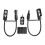 Solar Panel Junction Box 3 Split 1500V 30A IP67 Weatherproof Silver Copper Core for PV Systems 1