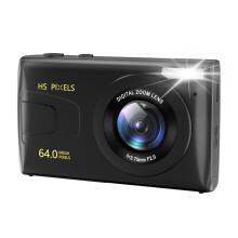 Fotocamera Digitale, Fotocamera per Bambini 4K per Fotografia, Fotocamera per lettore MP3 da 64 MP, Schermo IPS da 2,8 Pollici, Messa un Fuoco