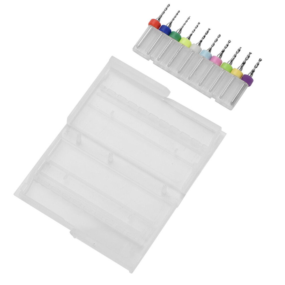Tungsten Carbide Micro Bits 1.1-2.0mm 10-Piece Set