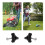5PCS Universal Handrail Handle Lawn Mower Kit, Replacement Blades, Grass Catcher, Wheels 5