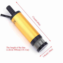 Golden Stainless Steel Submersible Pump 12V