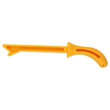 Safety Yellow Wood Push Stick for Carpentry, 28cm, Durable ABS