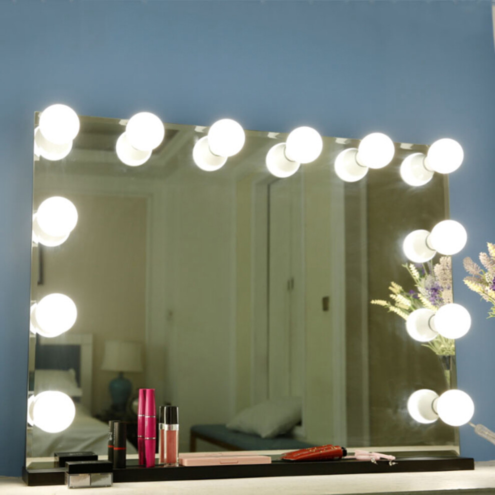 Dimmable LED Mirror Light Kit 10 Bulbs, 7000K, USB Powered