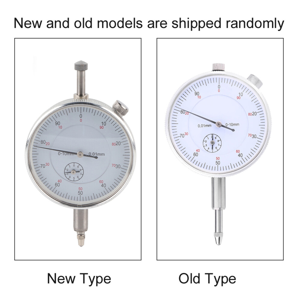 0-10Mm Dial Indicator Gauge 0.01Mm Precision Measuring Tool 9381389218547