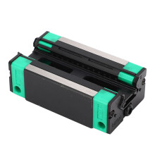 Linear Rail Carriage Slider Heavy Duty Steel for Tack & Rigidity 50mm Width