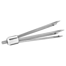 Durable Stainless Steel Fish Harpoon with 8mm Screw Head Fishing Tackle Gear