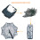 Foldable Green 8-Hole Crab Shrimp Fish Trap Net 61x21cm 11
