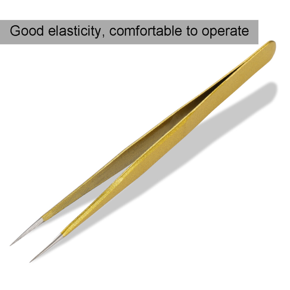 Unisex Durable Eyelash Grafting Tweezers