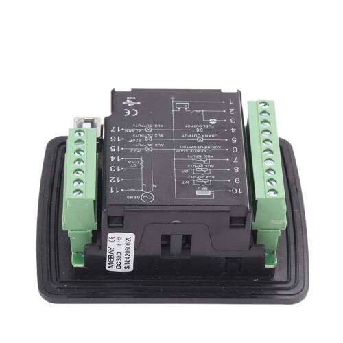 DC30D Generator Control Module for Small Diesel Genset, USB Programmable Controller Panel 2