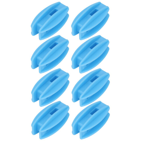 Electric Fence Insulator ABS Square Tube100pcs 2