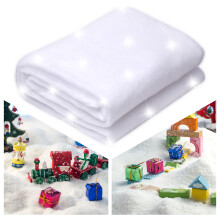 Fiber Snow Carpet80x240cm for Christmas Decoration