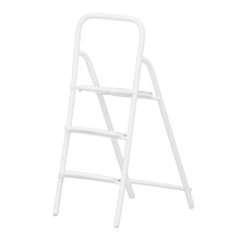 1/12 Mini Metal Step Ladder Dollhouse Furniture Accessories White