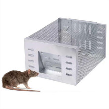 Mouse Trap Stainless Steel Automatic Rat Trap with UltraSensitive Trigger for Indoor Outdoor Use