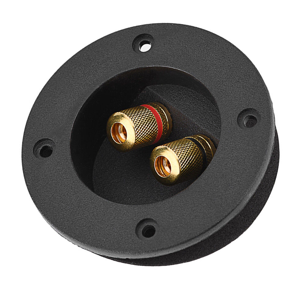 48Mm Copper Binding Post Terminal Box For Hifi Speakers, Diy Replacement 8431392750549