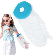 Protège-bracelet en PVC étanche pour enfants, couvre-bandage lavable et réutilisable