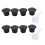 8x Refillable Reusable Coffee Capsules Pods For  Machines Spoon 1