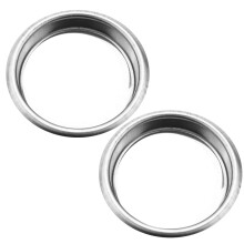 2X 58Mm Filtro En De Maquina De Cafe / Tazon Ciego Para Limpieza De Lavado A Contracorriente De Acero Inoxidable Accesorios De La Maquina De