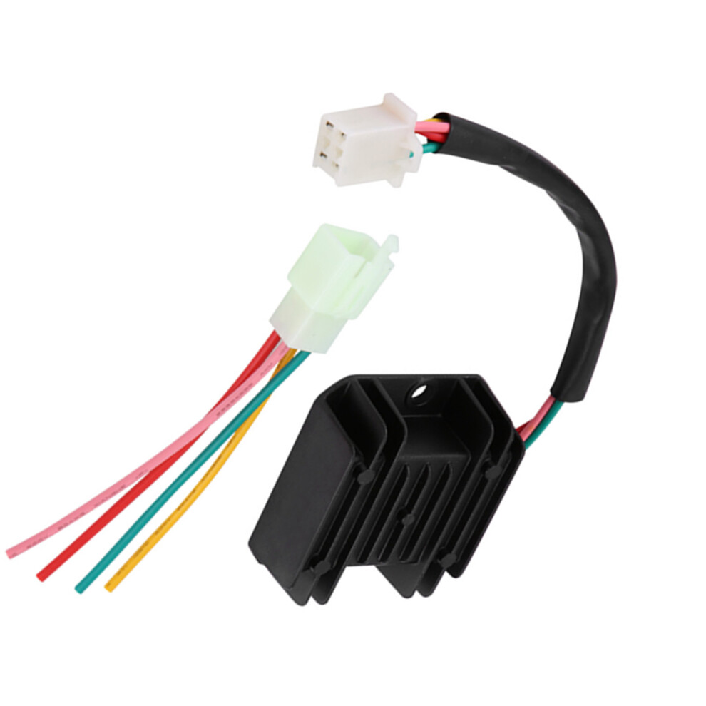Gy6 Scooter Voltage Regulator Rectifier Black 7293282054608
