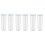 6 Pcs 2L Tall Clear Spaghetti Pasta Storage Container with Adjustable Lid,Multi-Purpose Plastic Kitchen Food Storage Jar 1