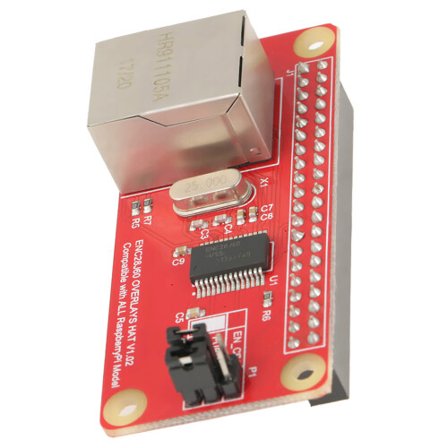 ENC28J60 Ethernet LAN Module for Raspberry Pi Zero – 6.5x3cm Network Adapter 2