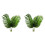 10 Pack Artificial  Plants Leaves Faux Turtle Leaf Tropical  Tree Leaves Imitation Leaf Artificial Plants 1