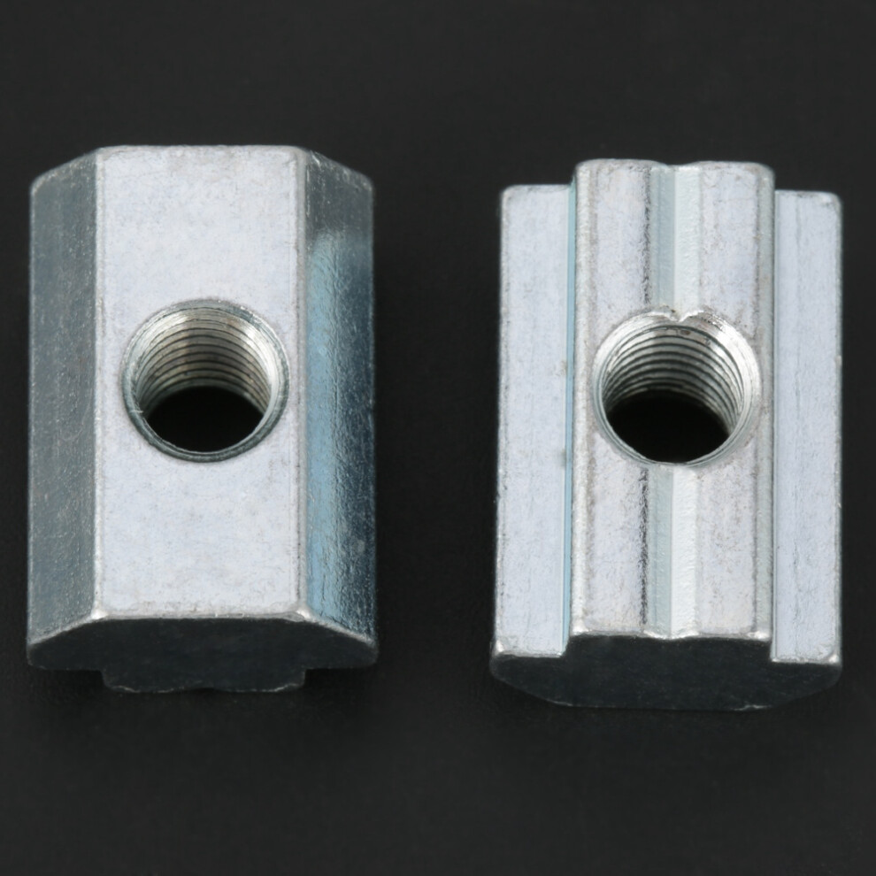 20Pcs Zinc Plated M6 T-Slot Nuts For Aluminum Profiles Type-40 4641392921236