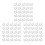 Supporto per Display Nel Acrilico 75 Pezzi Supporto per Cavalletto per Display Nel Plastica Trasparente Supporti per Cavalletto per Display Nel 1