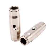 Mist Cooling System Quick Connect Joint 3/16 Inch Mist Nozzle T-Connector (80Pcs)-(Diameter: 3/8 Inch, Single Nozzle)