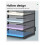 Tray Document Shelf Handles Mesh Desk File Shelf Desktop Metal Document Shelf Office Document Shelf Home Document Shelf 2