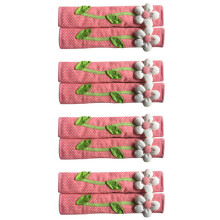 8PCS Pastoral Flower Polka Dot Door/Refrigerator Handle Cover Fridge Door Handle Gloves Home Decor Kitchen Accessories