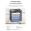 Tray Document Shelf Handles Mesh Desk File Shelf Desktop Metal Document Shelf Office Document Shelf Home Document Shelf 6