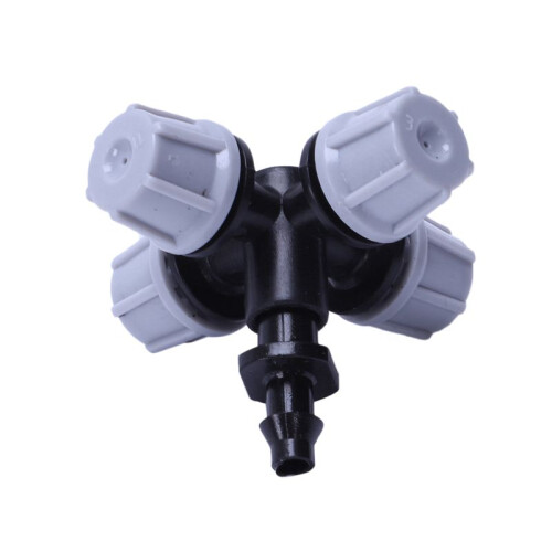 Greenhouse Humidifier Plant Misting  Atomizing Nozzle Sprinkler Tee (30Pcs) 2