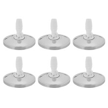 6X Mop Revolving Stainless Steel Household Floor Mop Replacement Automatic Mop Spin Cleaning Home Tools