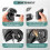 Drill Bit Sharpener Multipurpose Grinding, Electric Impact Drill Knife Sharpener,Disposable Double-Sided Polishing A 4