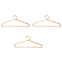 3X Rattan Kleider Bügel Stil, Kleidungs Stück Organizer, Rack Erwachsene Kleider Bügel, Raum Dekoration Kleiderbügel für Ihre Kleidung.
