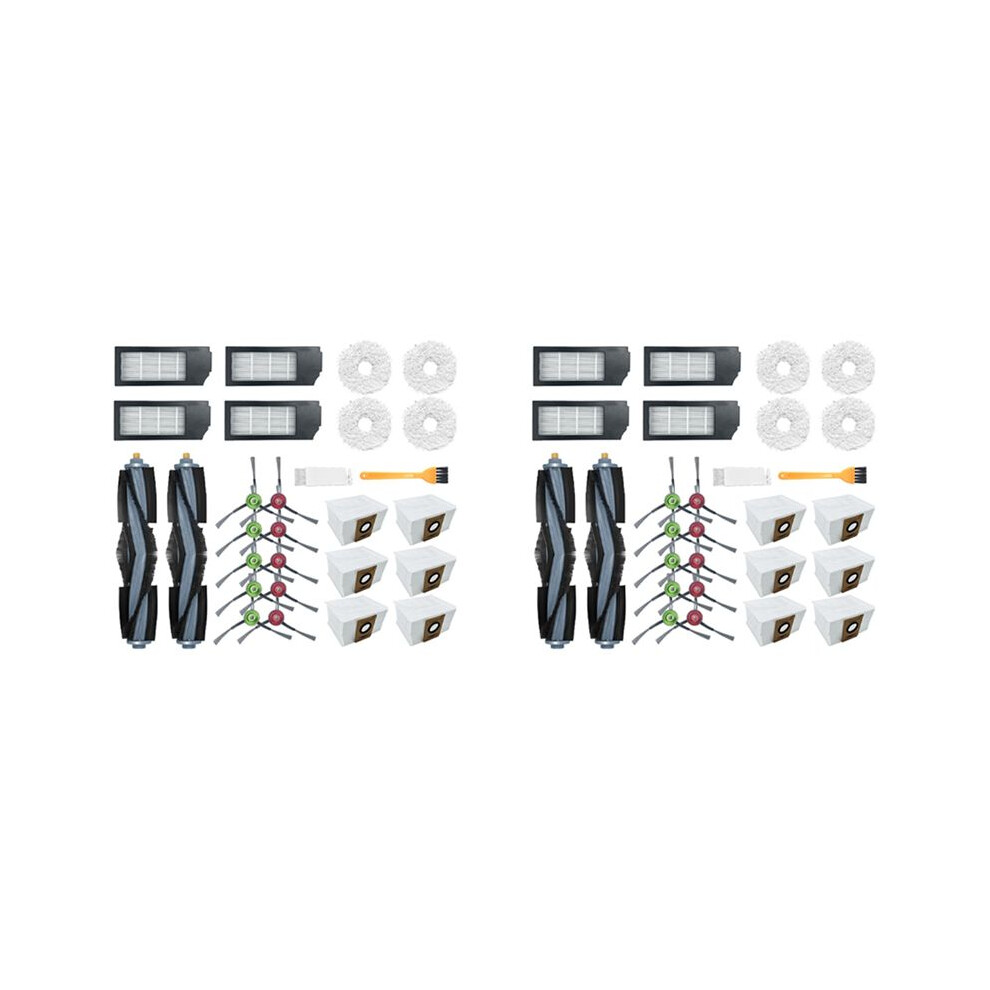 2X For Deebot X1 Omni / Turbo Dust Bag Main Brush Kit Hepa Filter Mop Cleaning Cloth Vacuum Cleaner Accessories 6033510787783
