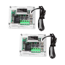 XH-W1209 Controlador de Temperatura à Prova D'áGua Bigital Bisplay Interruptor EletrôNico de Controle de Temperatura DC12V com Sonda de Sensor