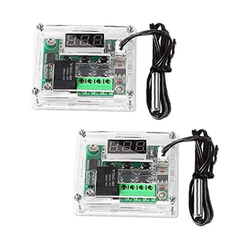 XH-W1209 Temperature Controller Waterproof Bigital Bisplay Electronic Temperature Control  DC12V with Sensor Probe