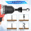 2pcs Deburring External Chamfer Tool, 1/4 Inch Hex Shank Deburring Tool Rotary Remove Burr Chamfering Drill Bit 1