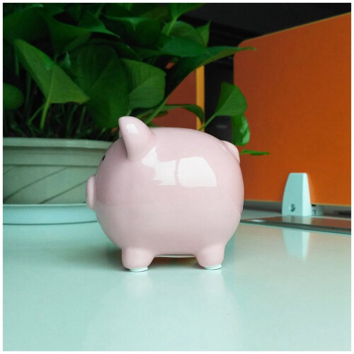 2X Ceramic Keepsake Piggy Bank, 2