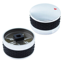 5 Boutons de Commande de Remplacement pour CuisinièRe/CuisinièRe au Gaz Naturel Propane, Remplacement dans un Miroir Rond de DiamèTre 2,2 Pouces