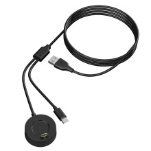 USB Charging Cable for Charger Dock Fenix7S Charger Enduro Forerunner Mobile Phone Charging Cable